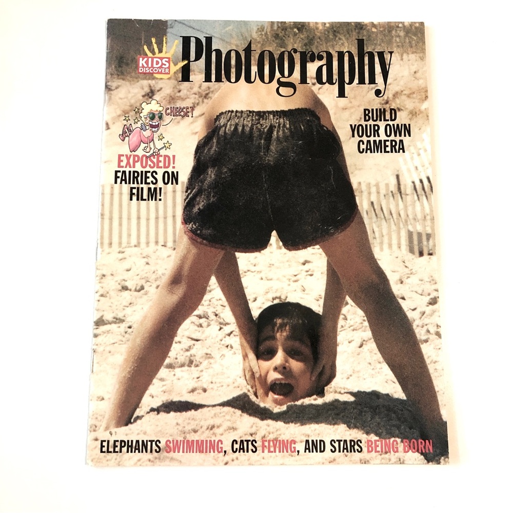 Vintage Y2K Kids Discover Magazine Photography Volume 10 Issue 6 July 2000